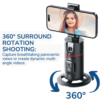 Effortless Recording with the All-New 360° Follow-Up Gimbal! for panoramic views