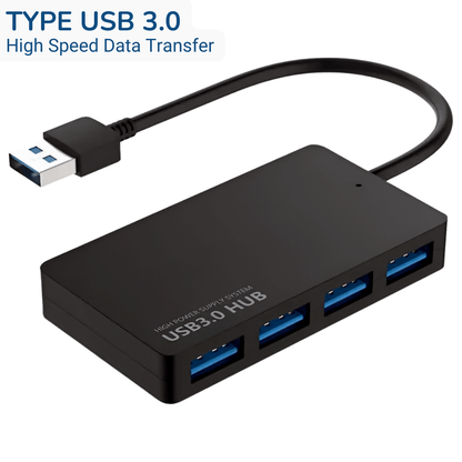 4-Port USB 3.0 Type USB Port Hub