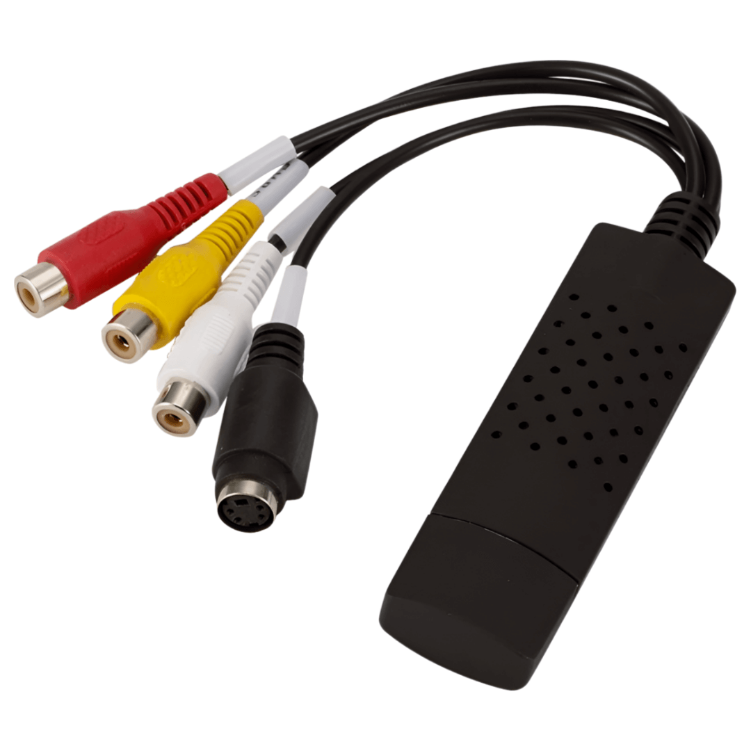USB 2.0 Audio Video Capture Card Adapter with rca cables 2