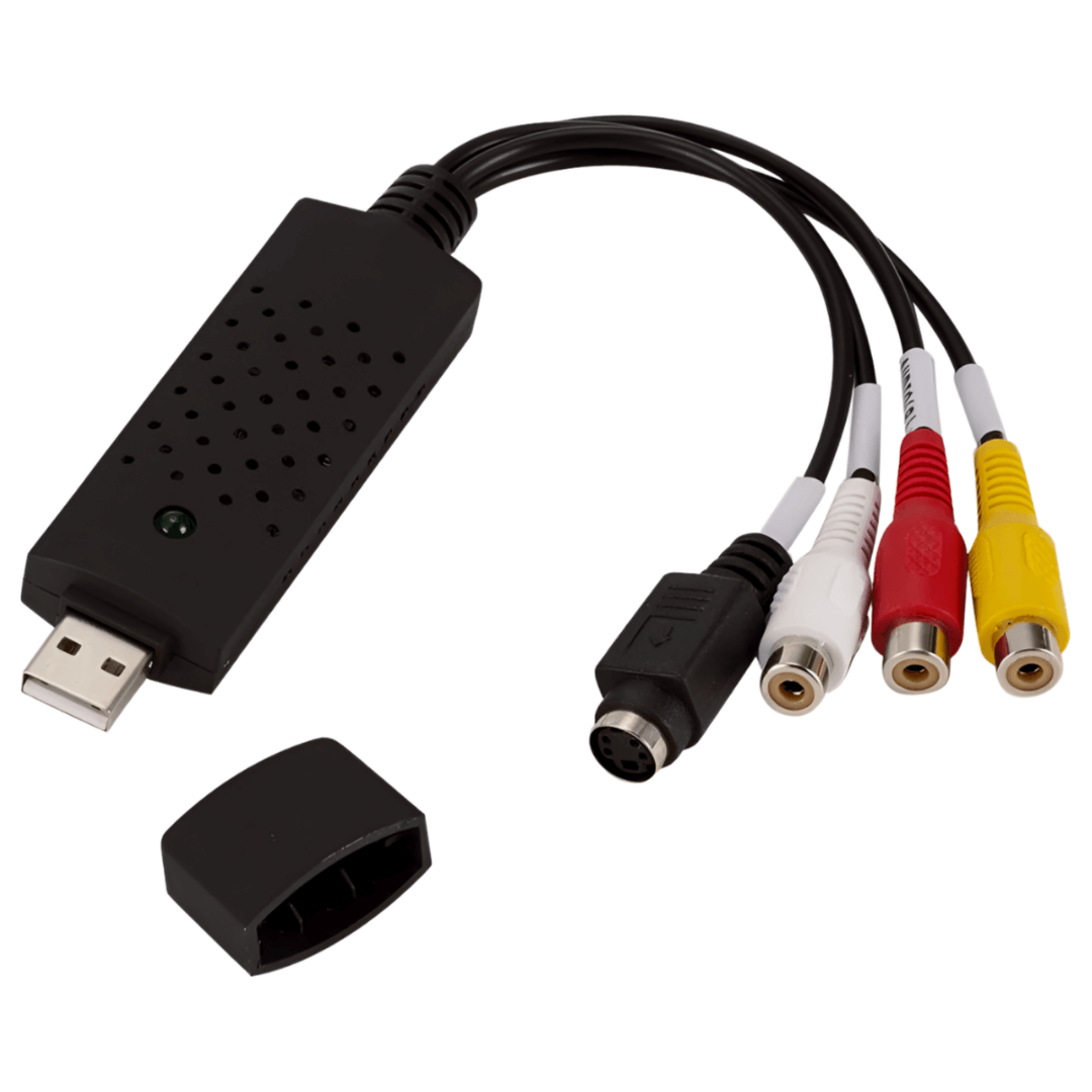 USB 2.0 Audio Video Capture Card Adapter with rca cables 3