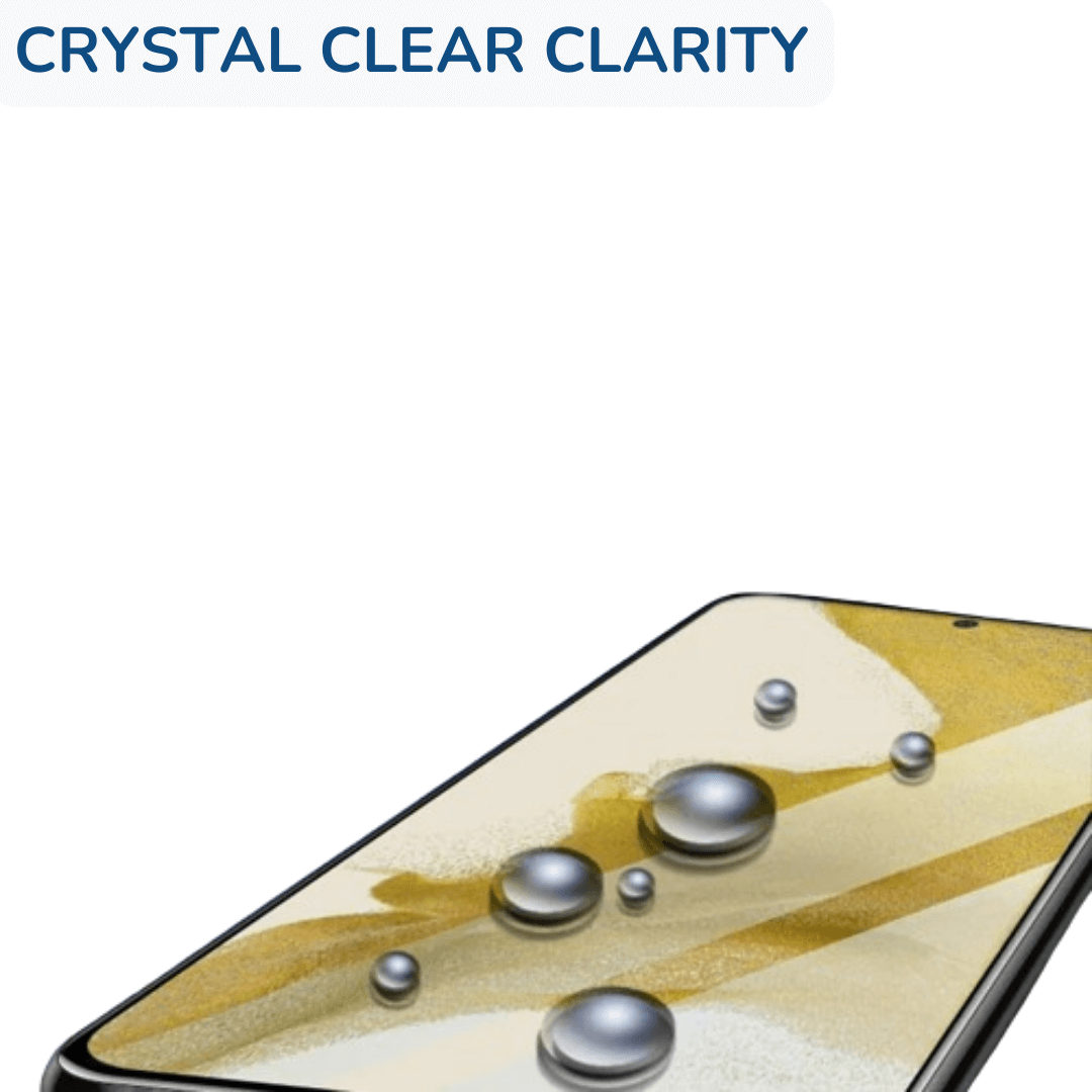Clear 5-Pack Tempered Glass Screen Protectors for Samsung Galaxy A Series