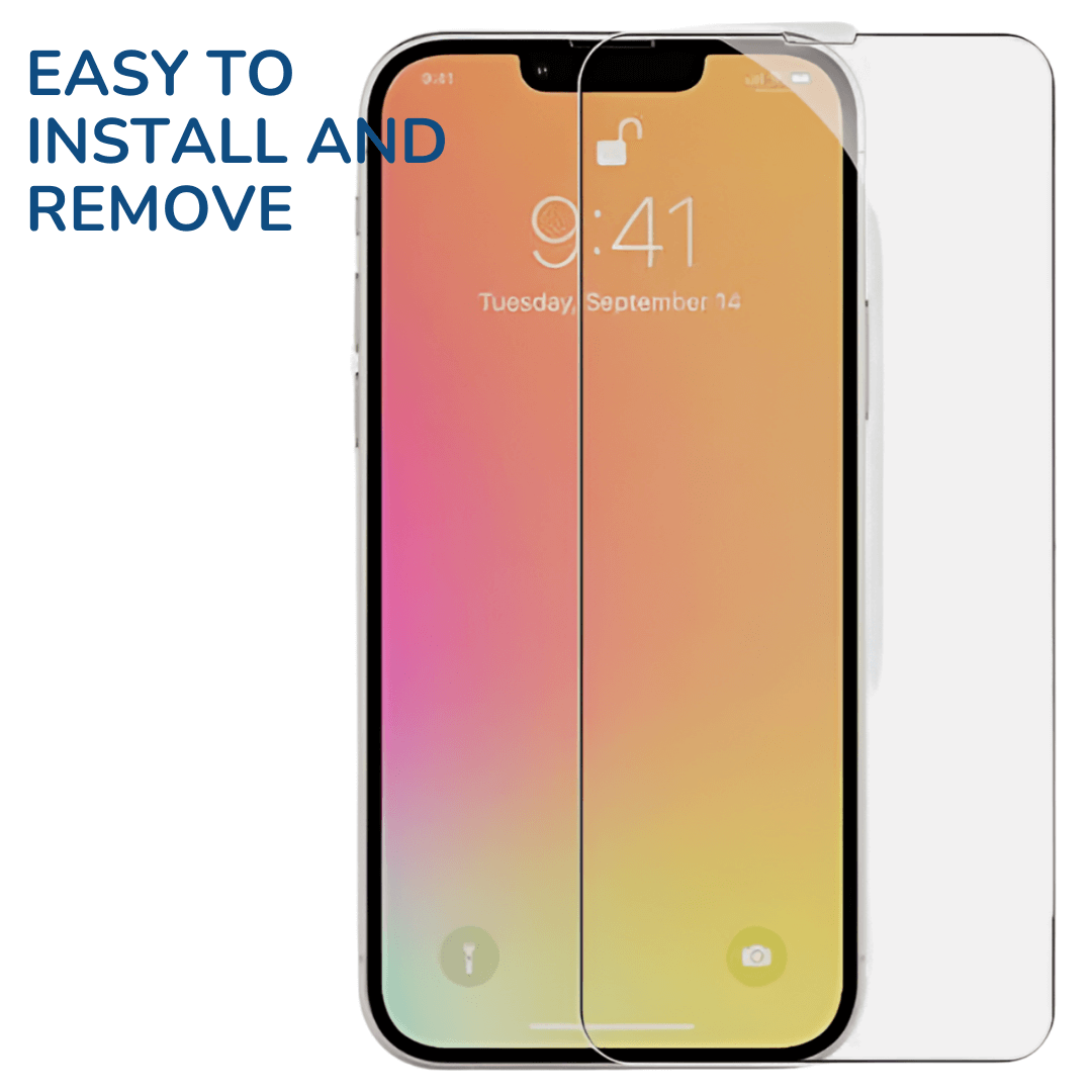 4PCS Tempered Glass Screen Protectors Safeguard Your iPhone Screen easy to install and remove