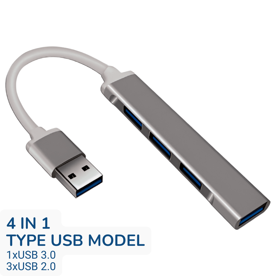 4 in 1 USB port hub