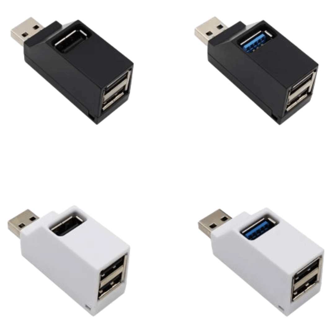 Mini 3-Port USB 3.0 Port Hub