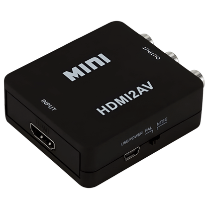 hdmi to rca and rca to hdmi converter using rca cables hdmi to av