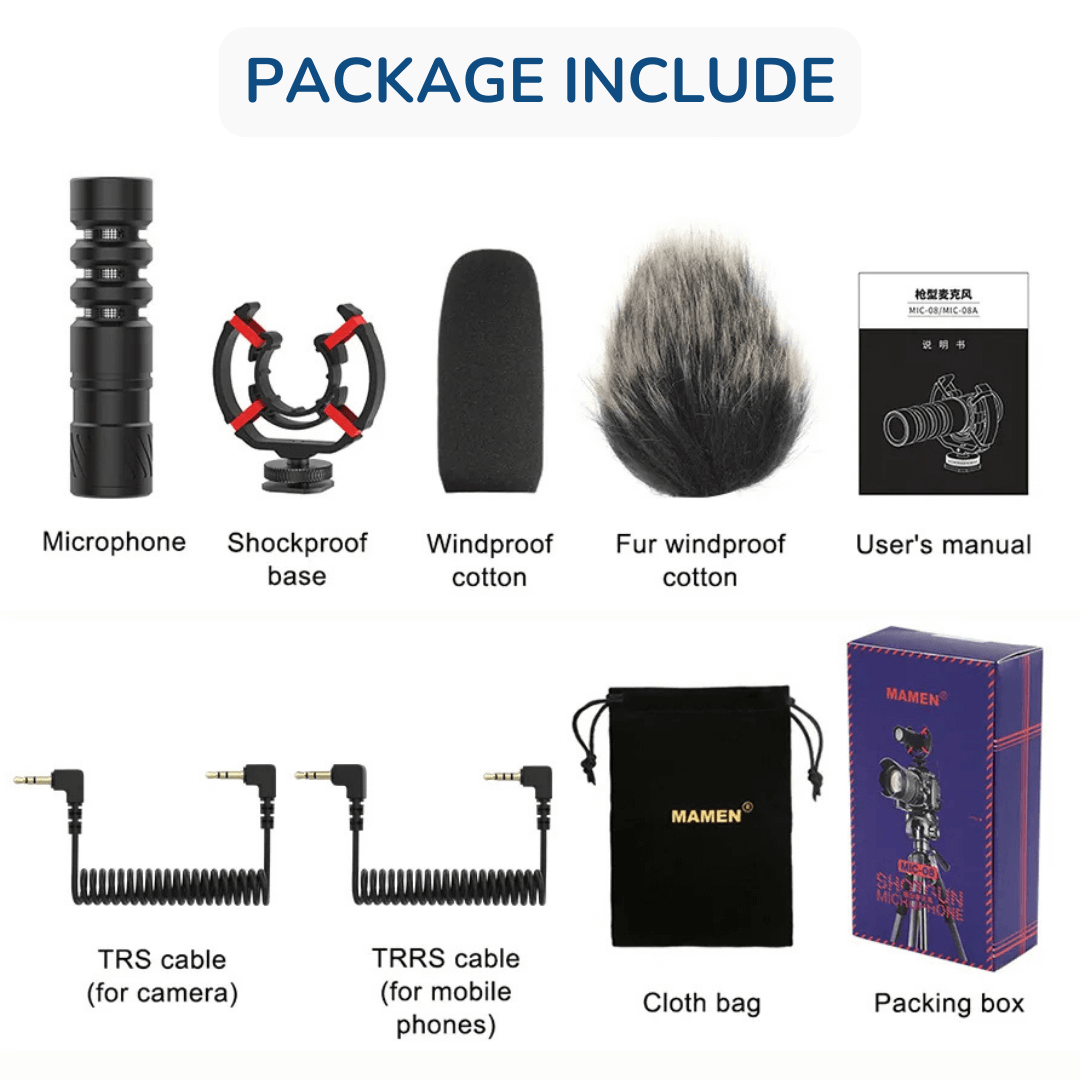 shotgun mic package
