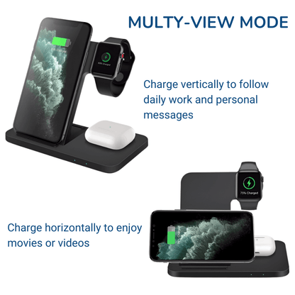 wireless charging stand multy view