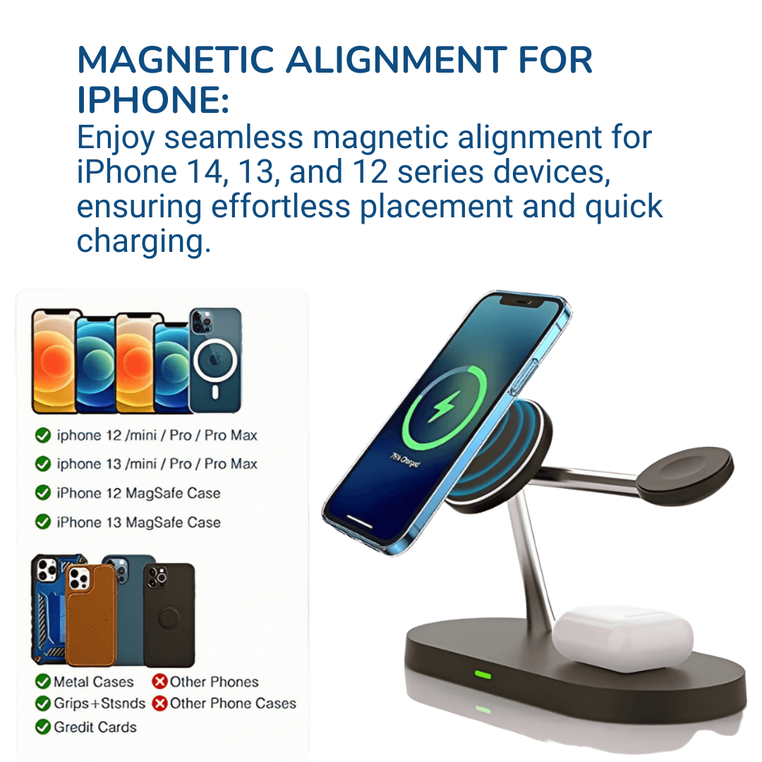 wireless charging stand for iphone